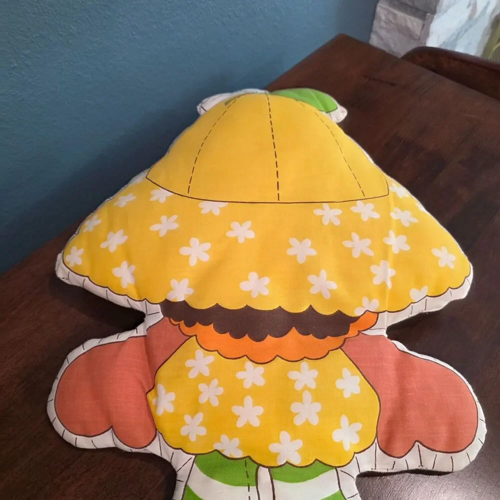 Strawberry Shortcake Orange Blossom Fabric Cut & Sew Pillow Doll 1980's